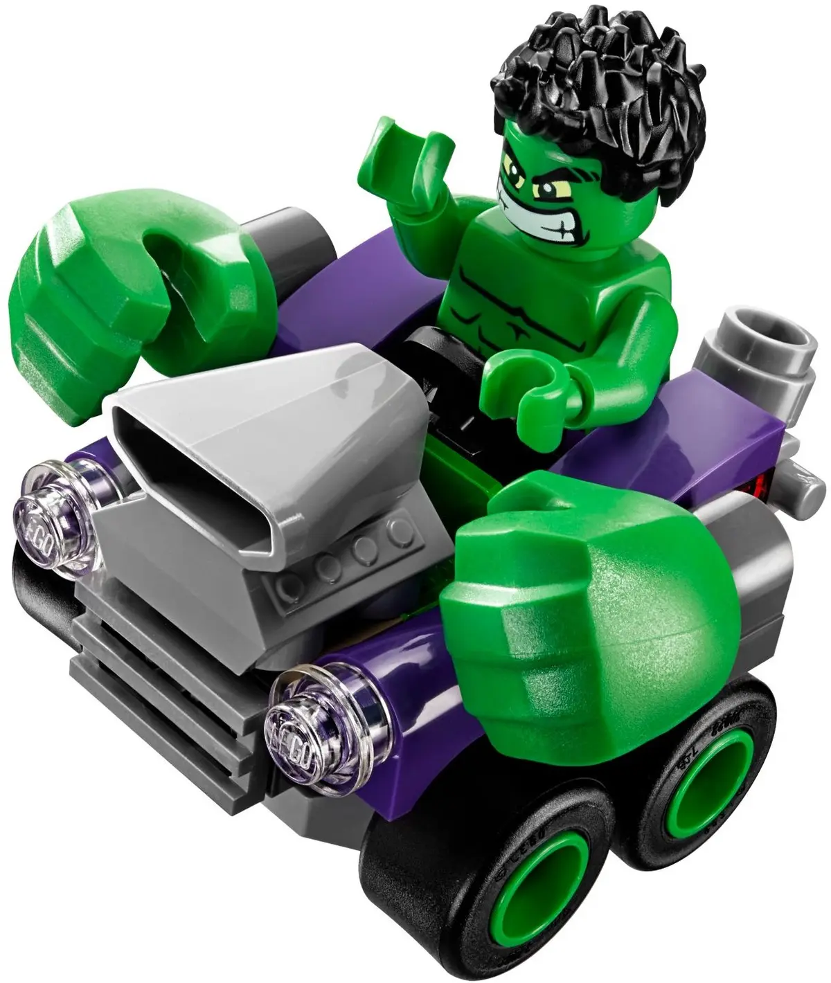 LEGO Marvel Super Heroes 76066 Mighty Micros: Hulk vs. Ultron set, image 3
