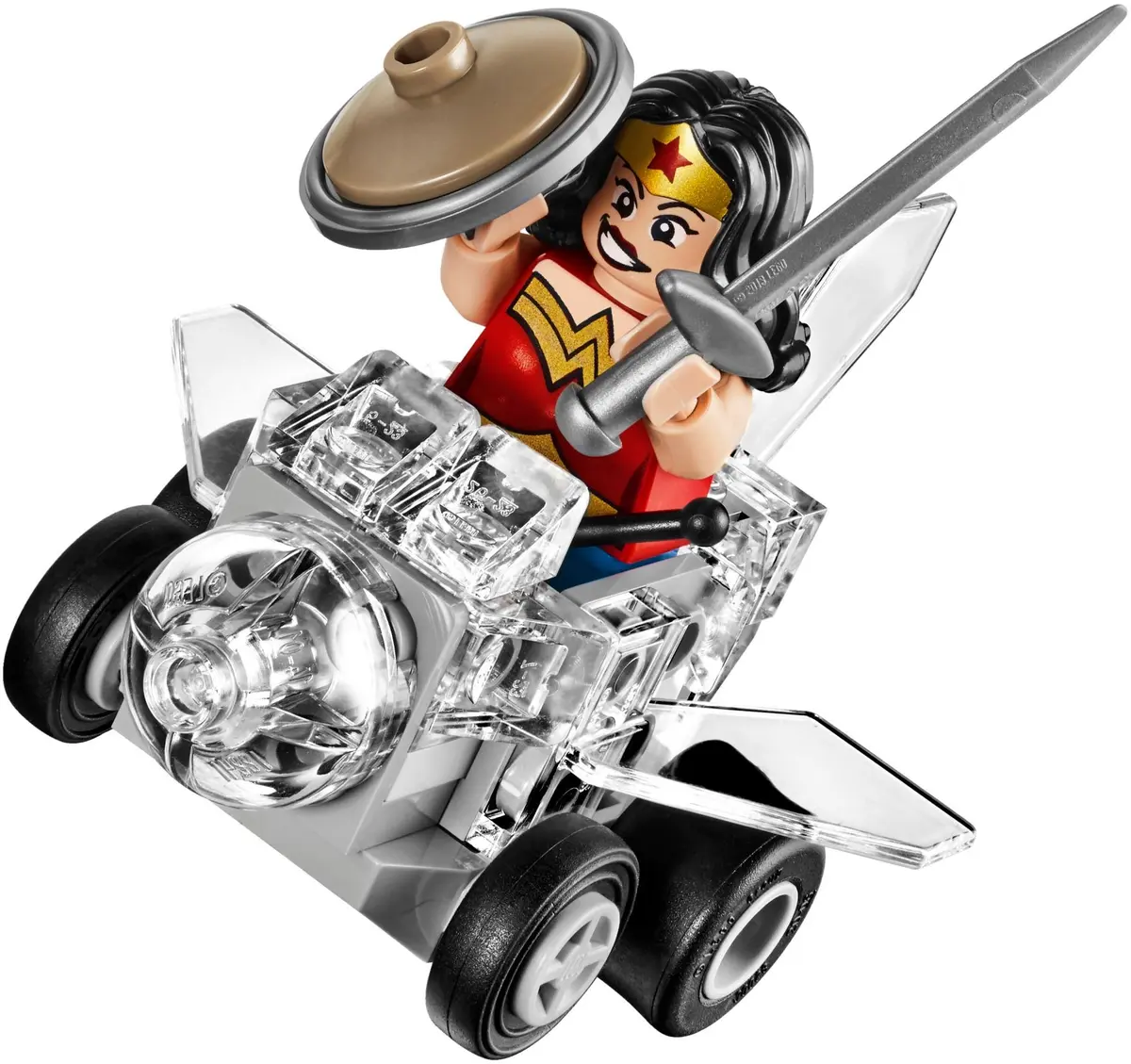 LEGO DC Comics Super Heroes 76070 Mighty Micros: Wonder Woman vs. Doomsday set, image 3