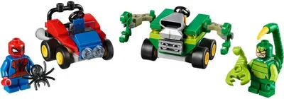 LEGO Marvel Super Heroes 76071 Mighty Micros: Spider-Man vs. Scorpion set