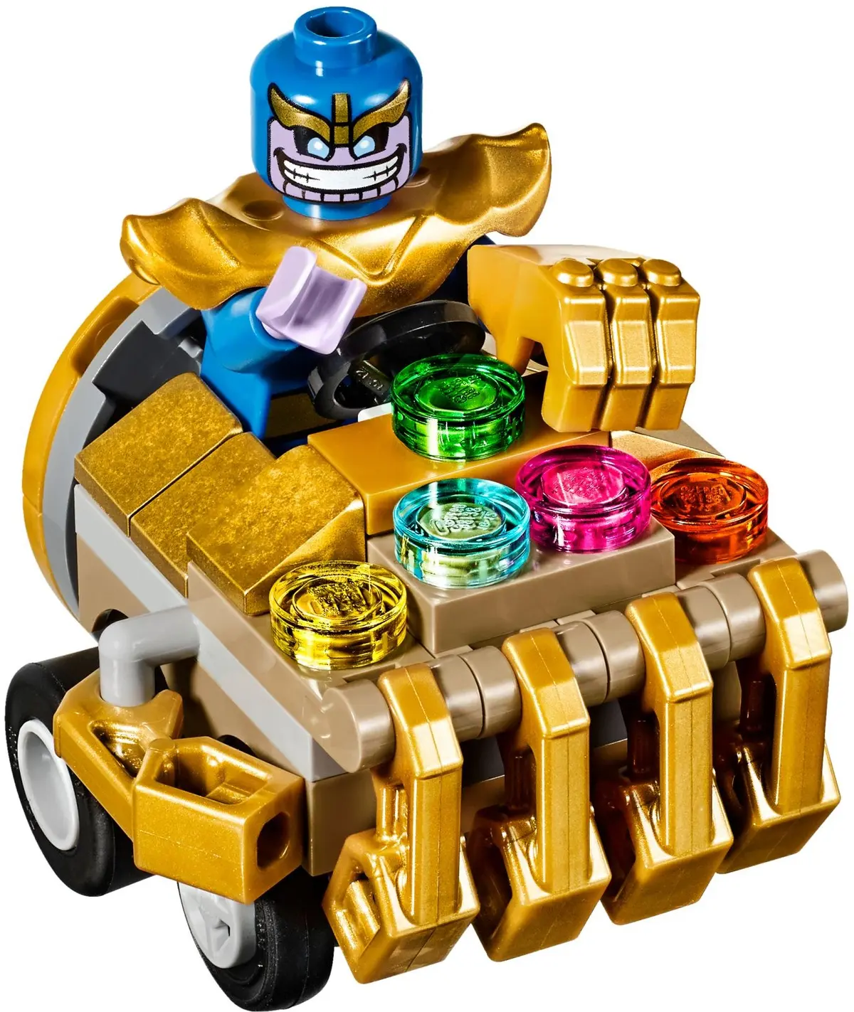 LEGO Marvel Super Heroes 76072 Mighty Micros: Iron Man vs. Thanos set, image 5