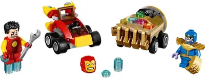 LEGO Marvel Super Heroes 76072 Mighty Micros: Iron Man vs. Thanos set