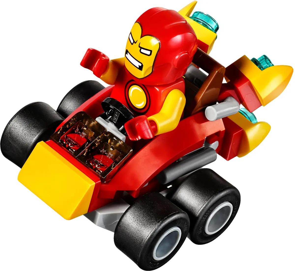 LEGO Marvel Super Heroes 76072 Mighty Micros: Iron Man vs. Thanos set, image 3