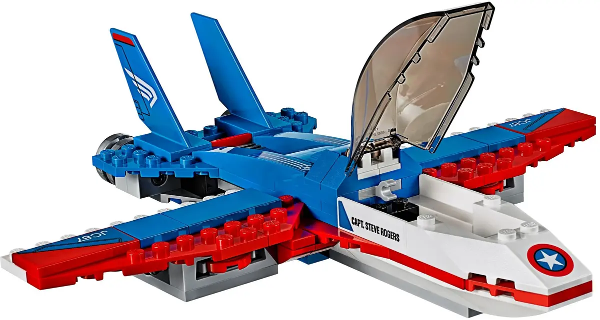 LEGO Marvel Super Heroes 76076 Captain America Jet Pursuit set, image 4