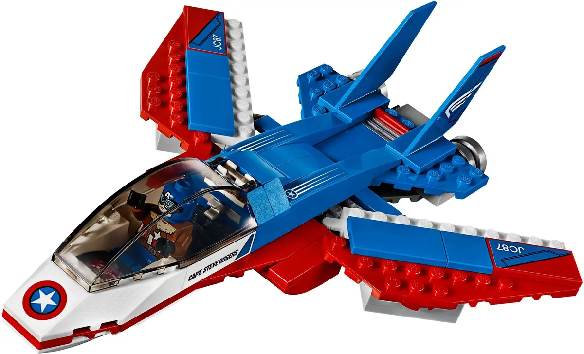 LEGO Marvel Super Heroes 76076 Captain America Jet Pursuit set, image 3