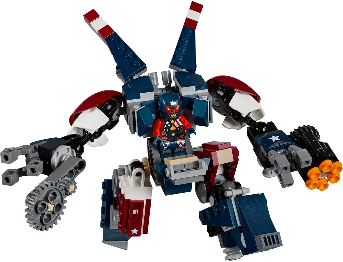 LEGO Marvel Super Heroes 76077 Iron Man: Detroit Steel Strikes set, image 5