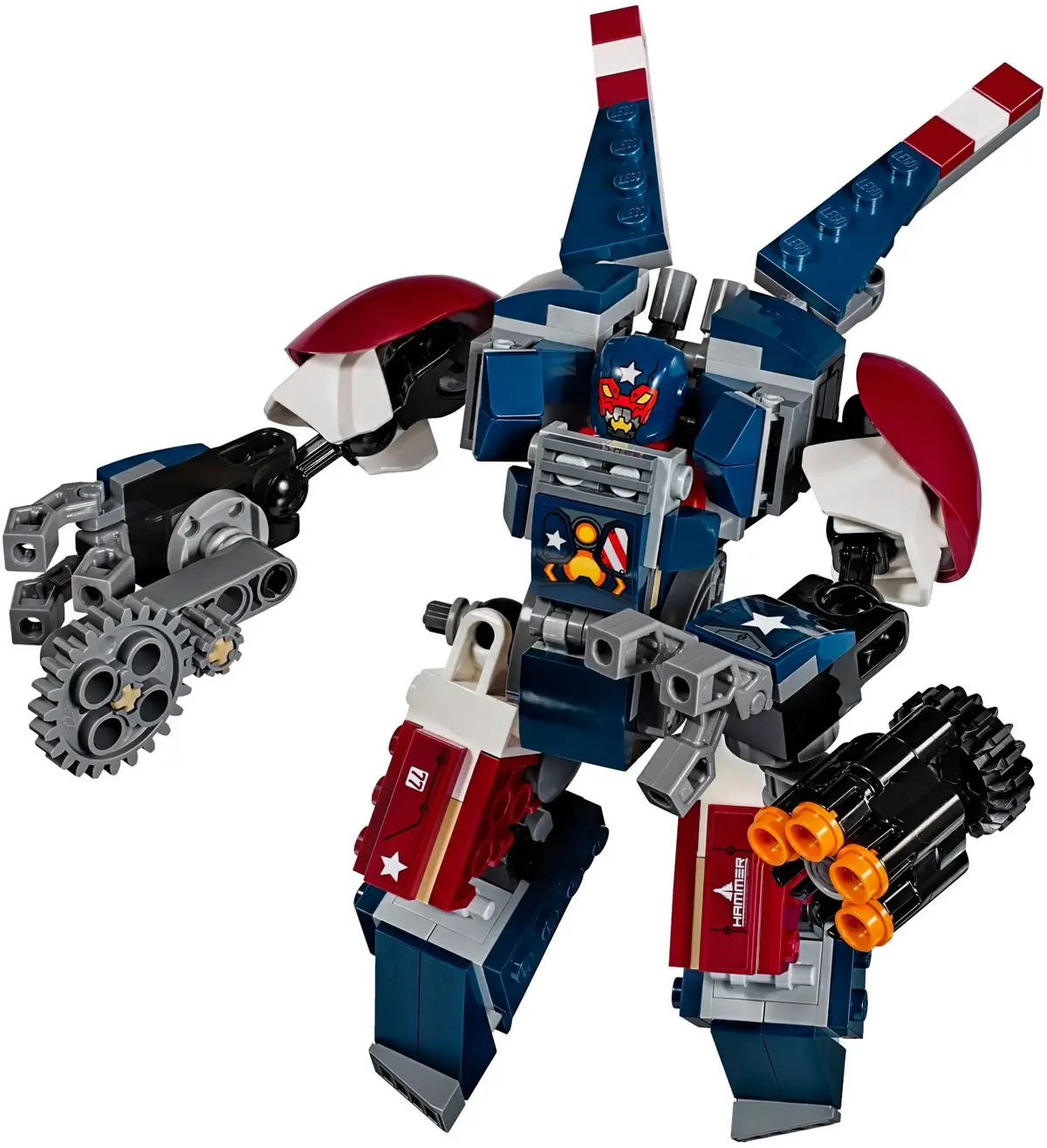 LEGO Marvel Super Heroes 76077 Iron Man: Detroit Steel Strikes set, image 4