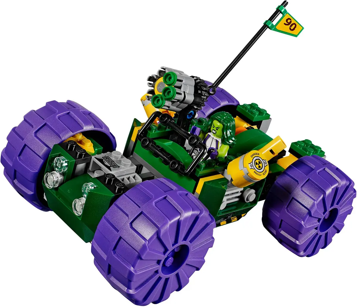 LEGO Marvel Super Heroes 76078 Hulk vs. Red Hulk set, image 4