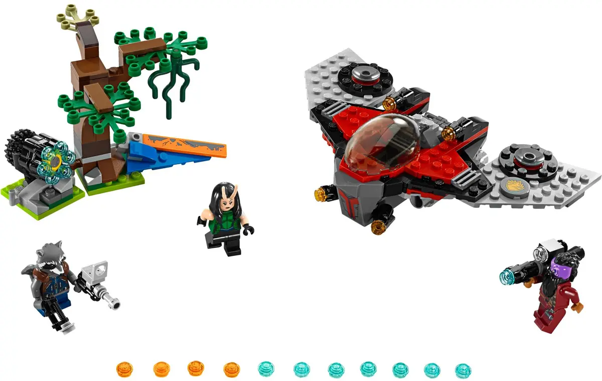 LEGO Marvel Super Heroes 76079 Ravager Attack set