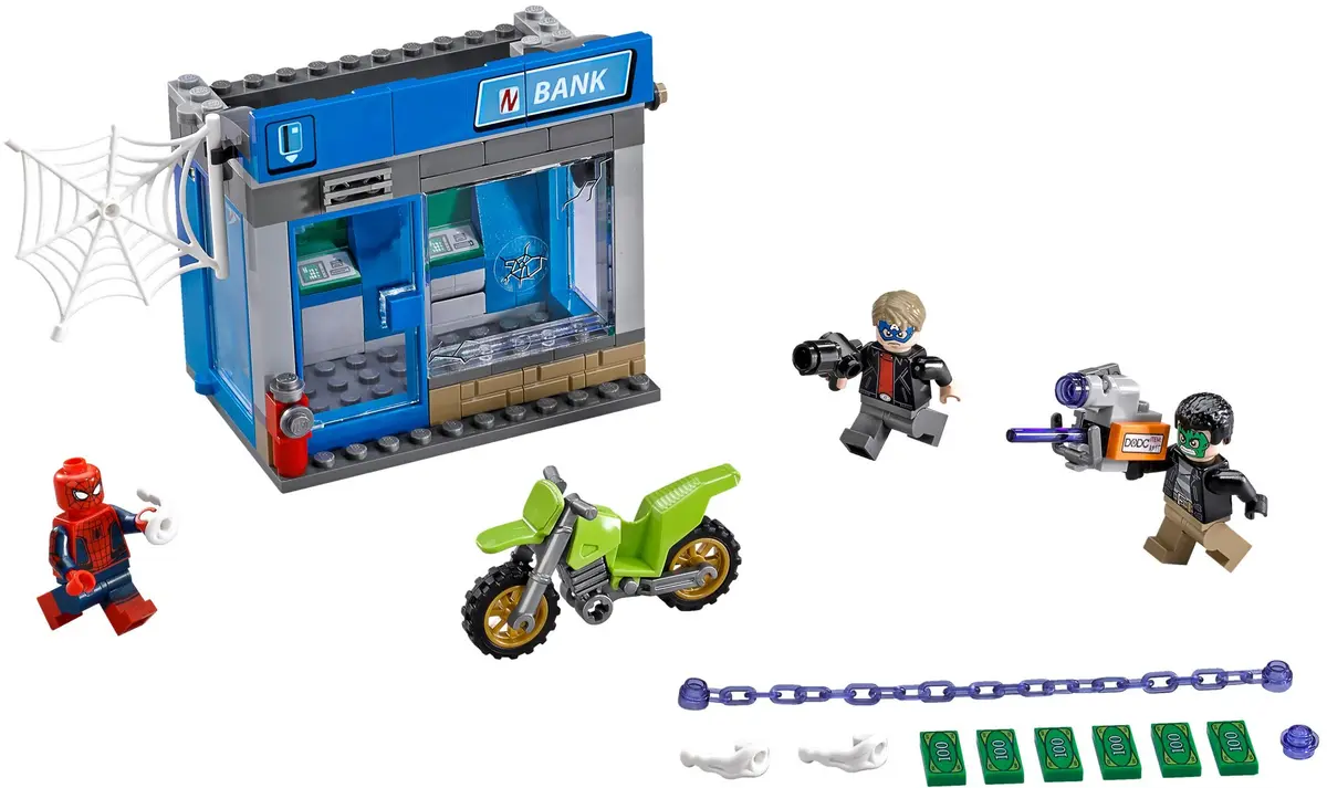 LEGO Marvel Super Heroes 76082 ATM Heist Battle set