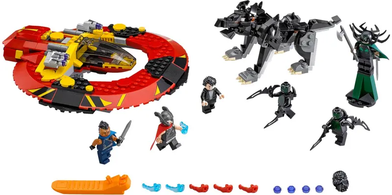 LEGO Marvel Super Heroes 76084 The Ultimate Battle for Asgard set