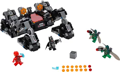 LEGO DC Comics Super Heroes 76086 Knightcrawler Tunnel Attack set