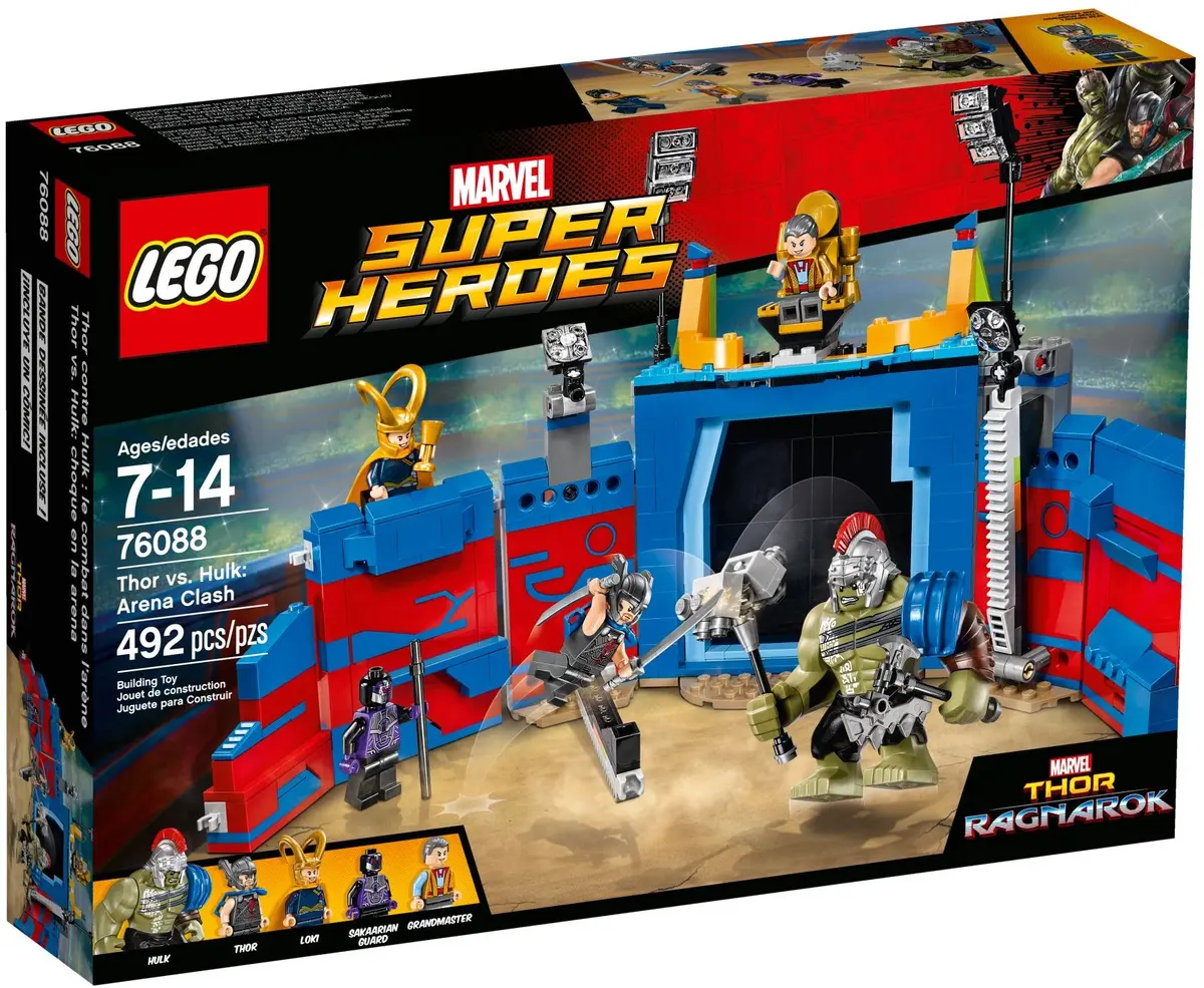LEGO Marvel Super Heroes 76088 Thor vs. Hulk: Arena Clash set, image 2