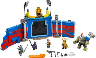 LEGO Marvel Super Heroes 76088 Thor vs. Hulk: Arena Clash set
