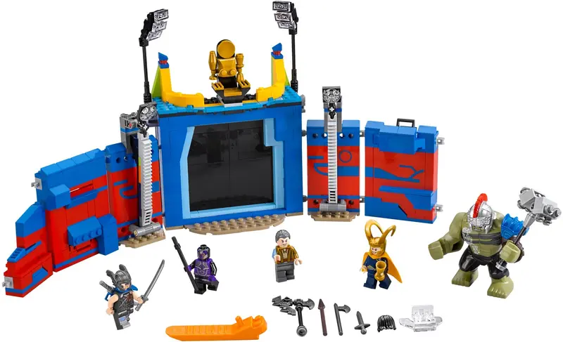 LEGO Marvel Super Heroes 76088 Thor vs. Hulk: Arena Clash set