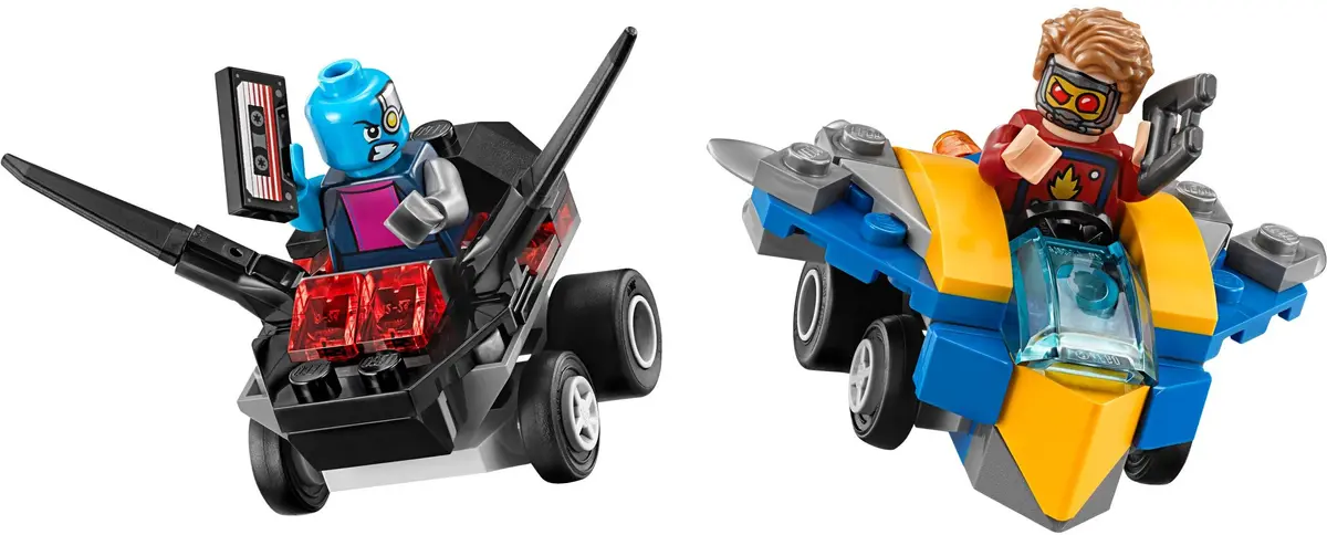 LEGO Marvel Super Heroes 76090 Mighty Micros: Star-Lord vs. Nebula set