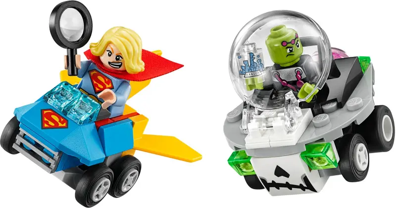 LEGO DC Comics Super Heroes 76094 Mighty Micros: Supergirl vs. Brainiac set