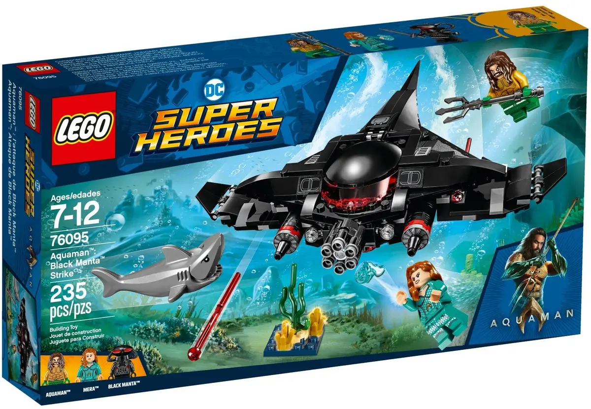 LEGO DC Comics Super Heroes 76095 Aquaman: Black Manta Strike set, image 2