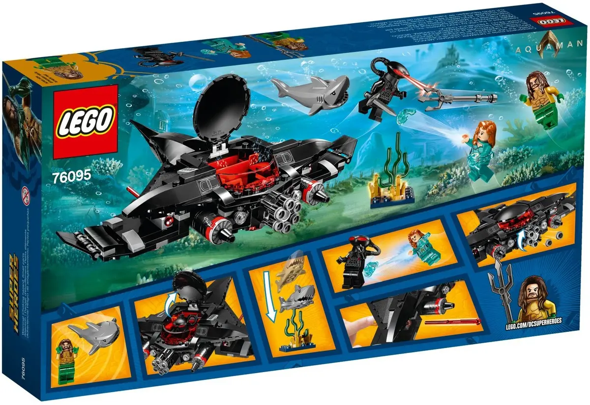 LEGO DC Comics Super Heroes 76095 Aquaman: Black Manta Strike set, image 5