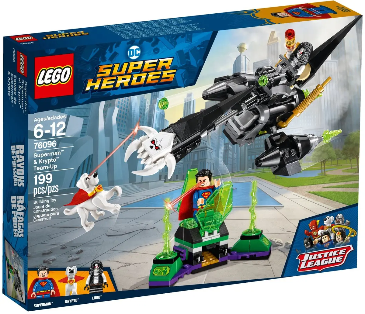 LEGO DC Comics Super Heroes 76096 Superman & Krypto Team-Up set, image 2