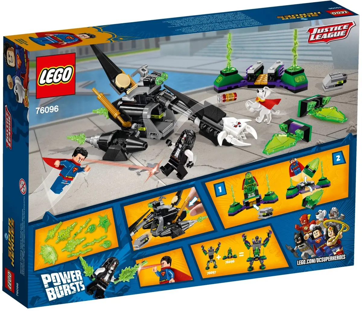 LEGO DC Comics Super Heroes 76096 Superman & Krypto Team-Up set, image 3
