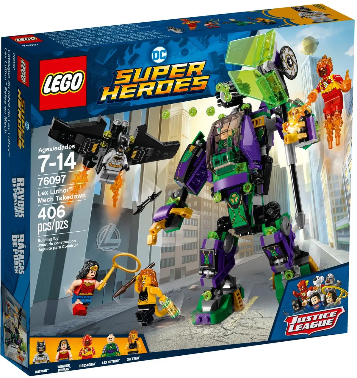 LEGO DC Comics Super Heroes 76097 Lex Luthor Mech Takedown set, image 2