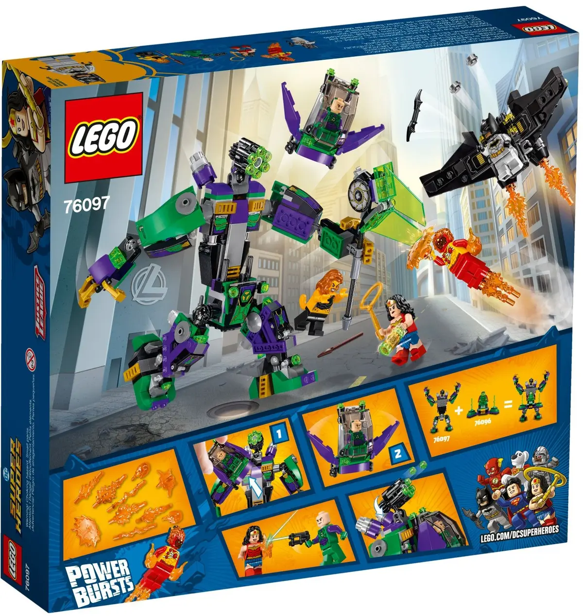 LEGO DC Comics Super Heroes 76097 Lex Luthor Mech Takedown set, image 6