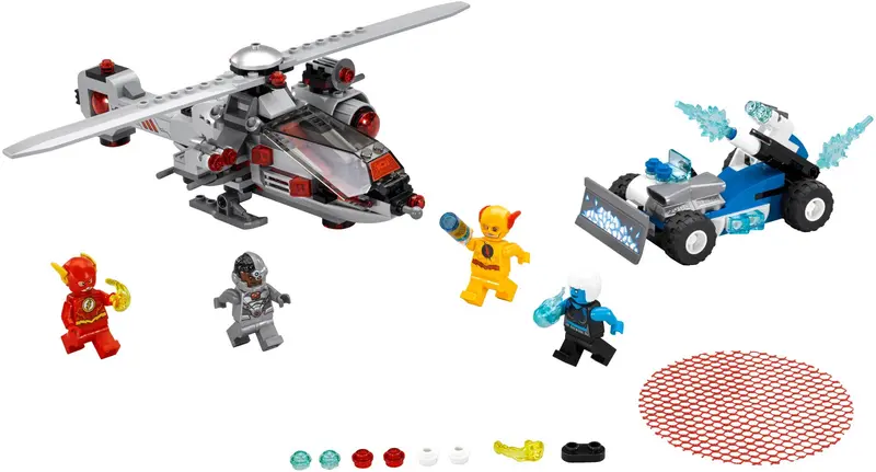 LEGO DC Comics Super Heroes 76098 Speed Force Freeze Pursuit set