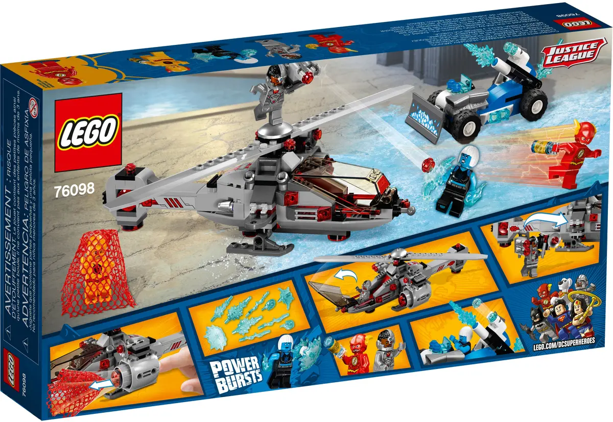 LEGO DC Comics Super Heroes 76098 Speed Force Freeze Pursuit set, image 3