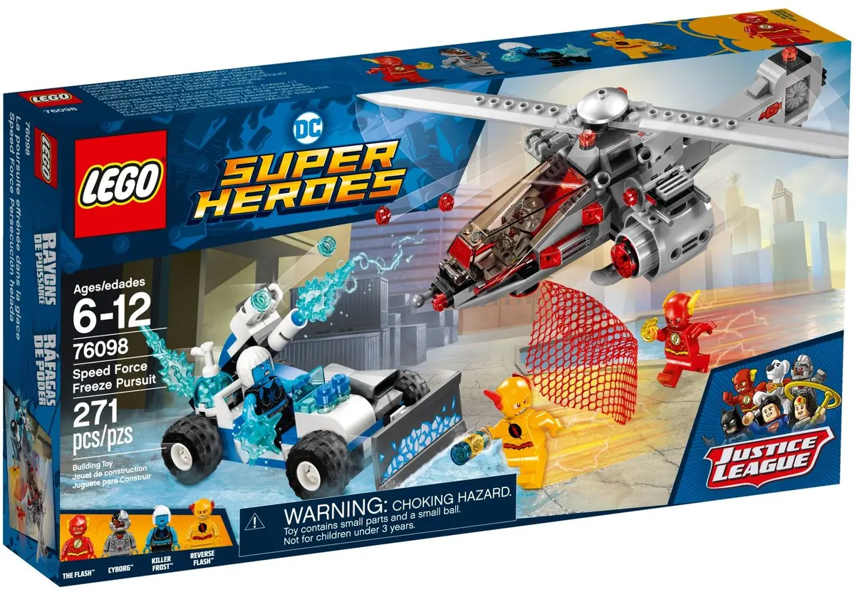LEGO DC Comics Super Heroes 76098 Speed Force Freeze Pursuit set, image 2