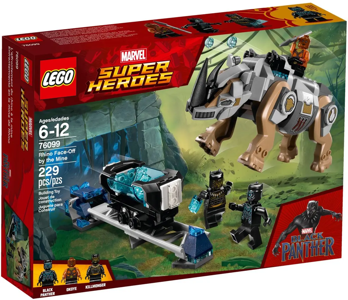 LEGO Marvel Super Heroes 76099 Rhino Face-Off by the Mine set, image 2
