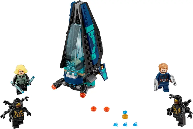 LEGO Marvel Super Heroes 76101 Outrider Dropship Attack set