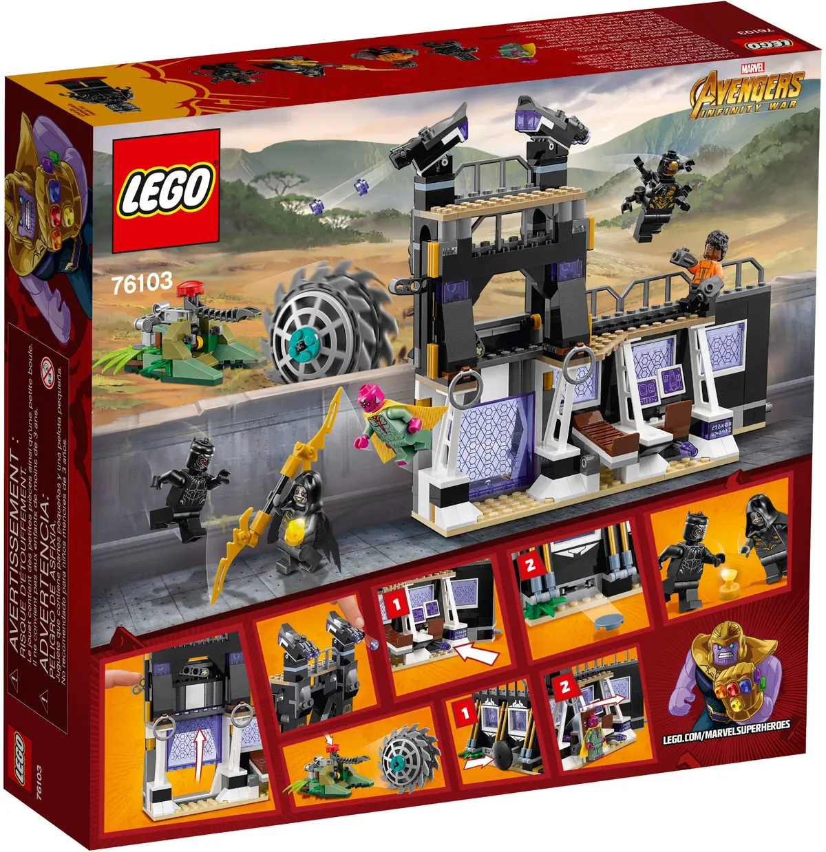 LEGO Marvel Super Heroes 76103 Corvus Glaive Thresher Attack set, image 4