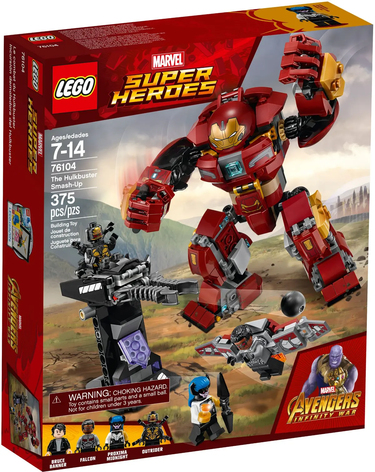LEGO Marvel Super Heroes 76104 The Hulkbuster Smash-Up set, image 2