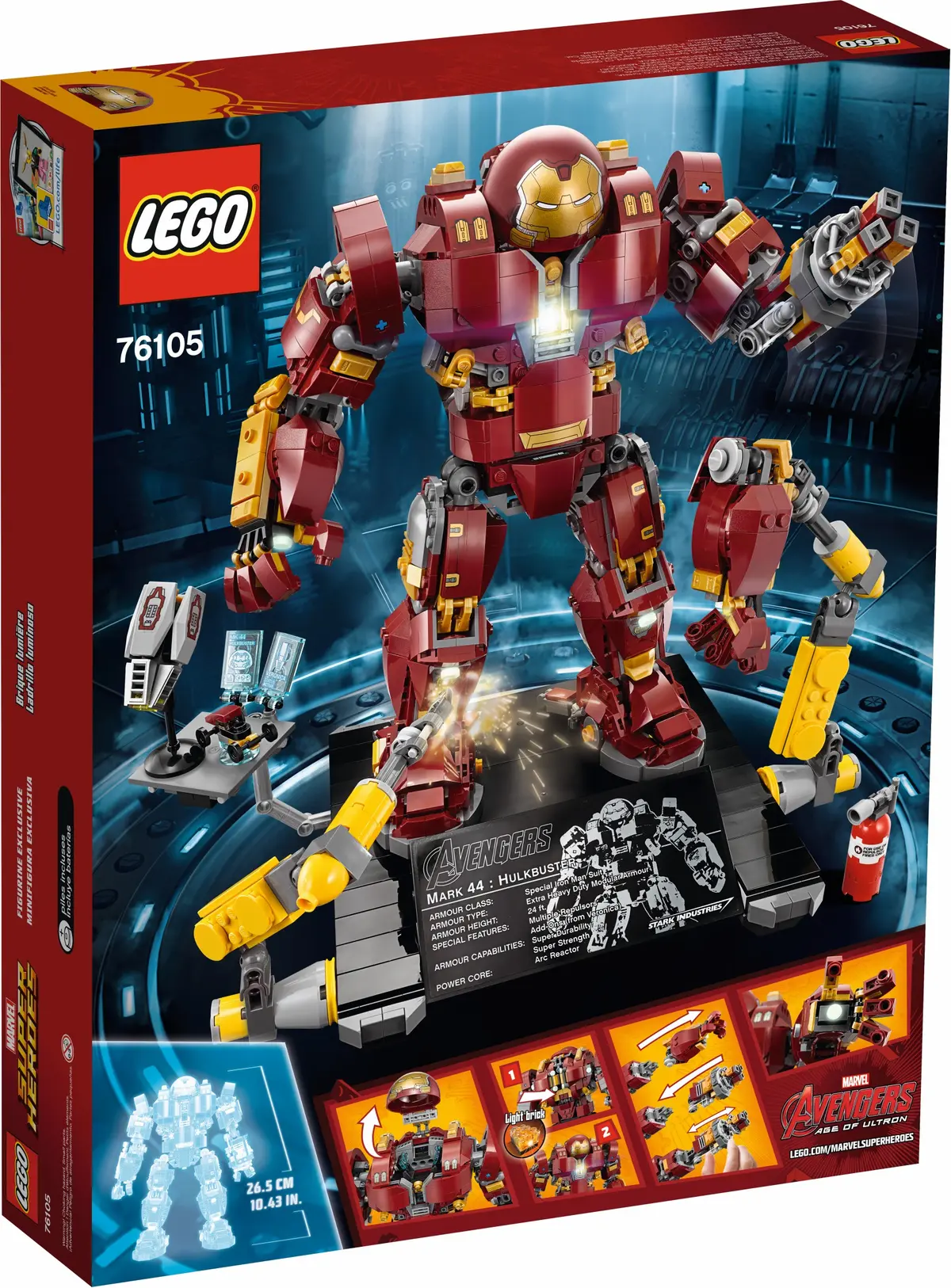 LEGO Marvel Super Heroes 76105 The Hulkbuster: Ultron Edition set, image 8