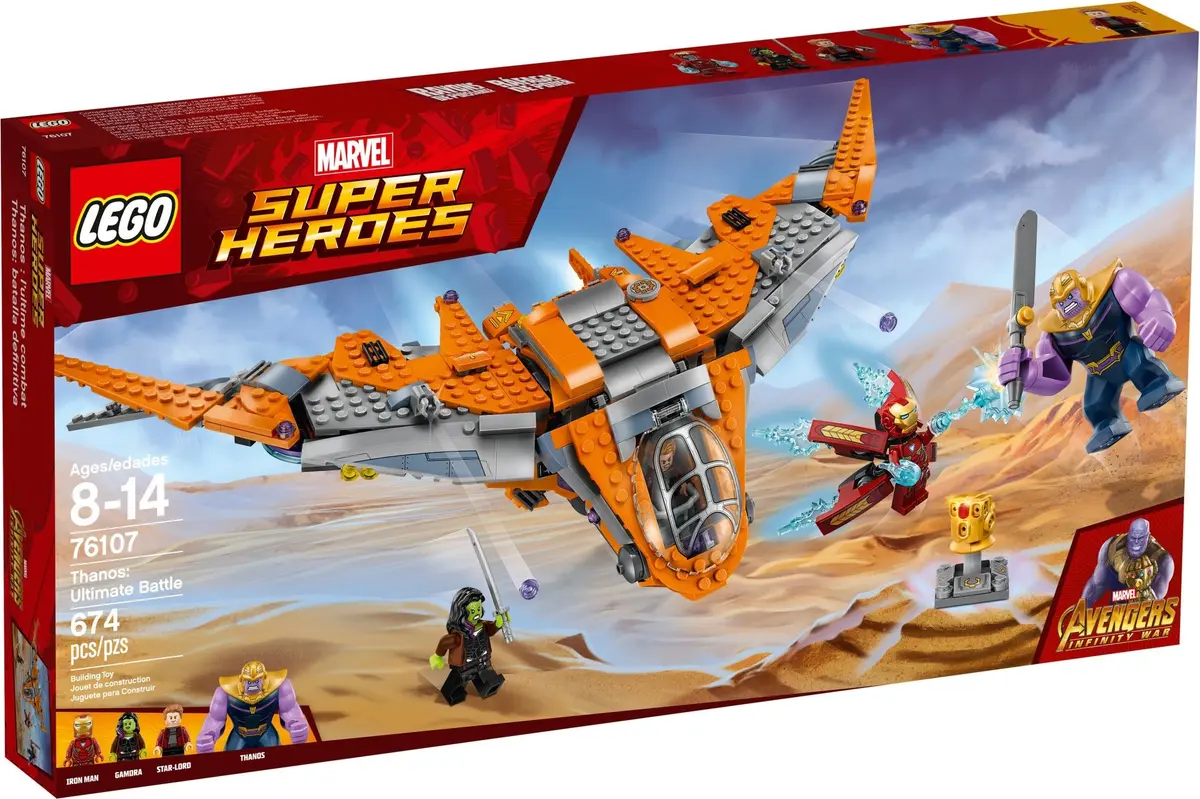 LEGO Marvel Super Heroes 76107 Thanos: Ultimate Battle set, image 2