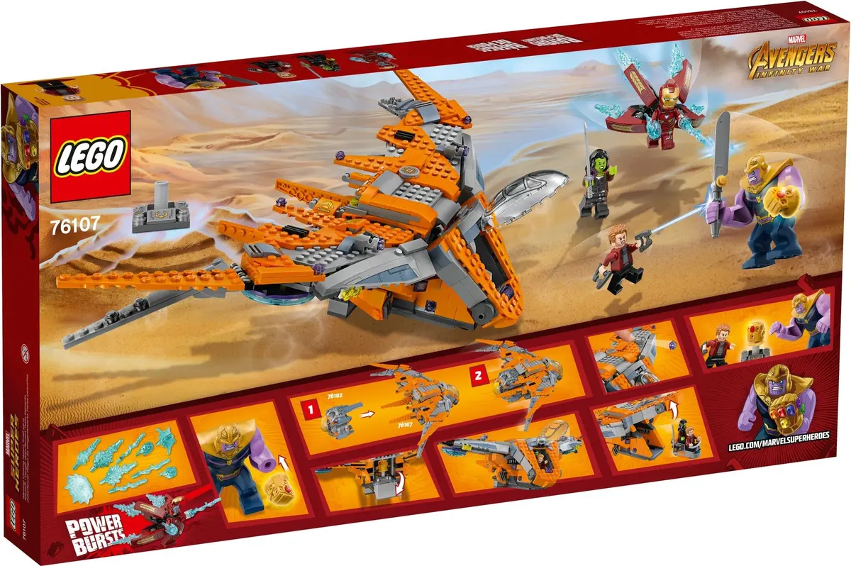 LEGO Marvel Super Heroes 76107 Thanos: Ultimate Battle set, image 6
