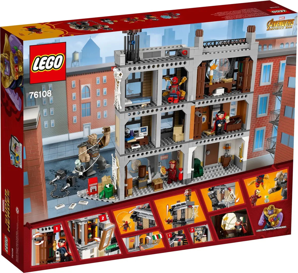LEGO Marvel Super Heroes 76108 Sanctum Sanctorum Showdown set, image 6