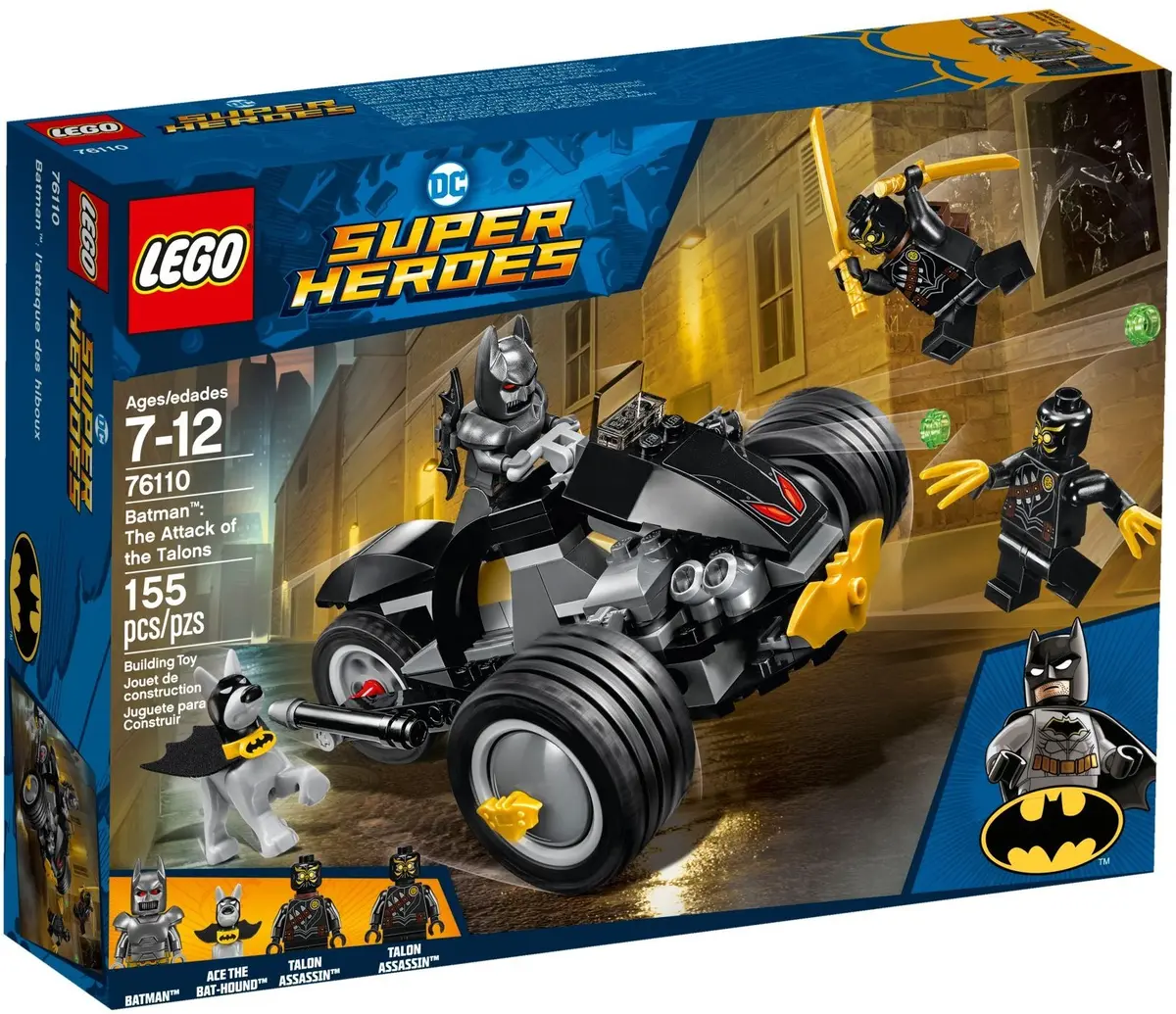 LEGO DC Comics Super Heroes 76110 Batman: The Attack of the Talons set, image 2