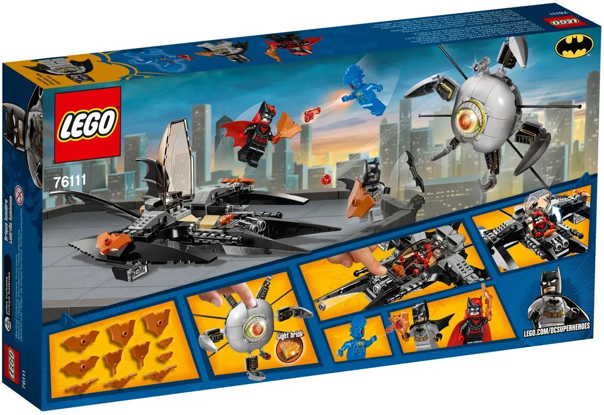 LEGO DC Comics Super Heroes 76111 Batman: Brother Eye Takedown set, image 5