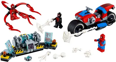 LEGO Marvel Super Heroes 76113 Spider-Man Bike Rescue set