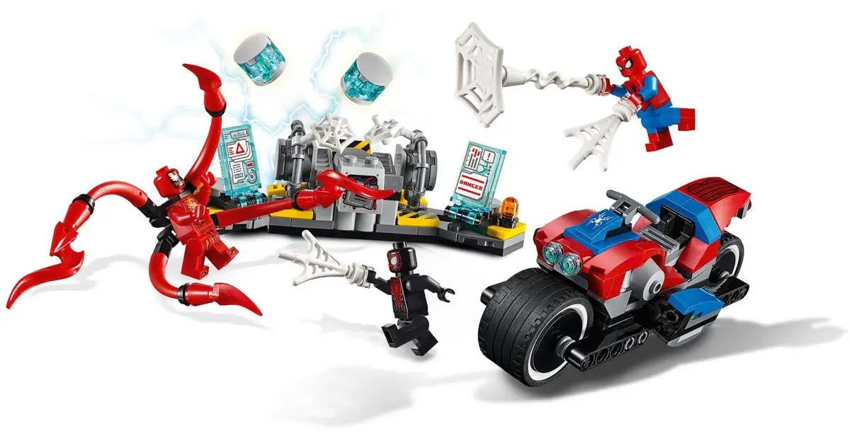 LEGO Marvel Super Heroes 76113 Spider-Man Bike Rescue set, image 4