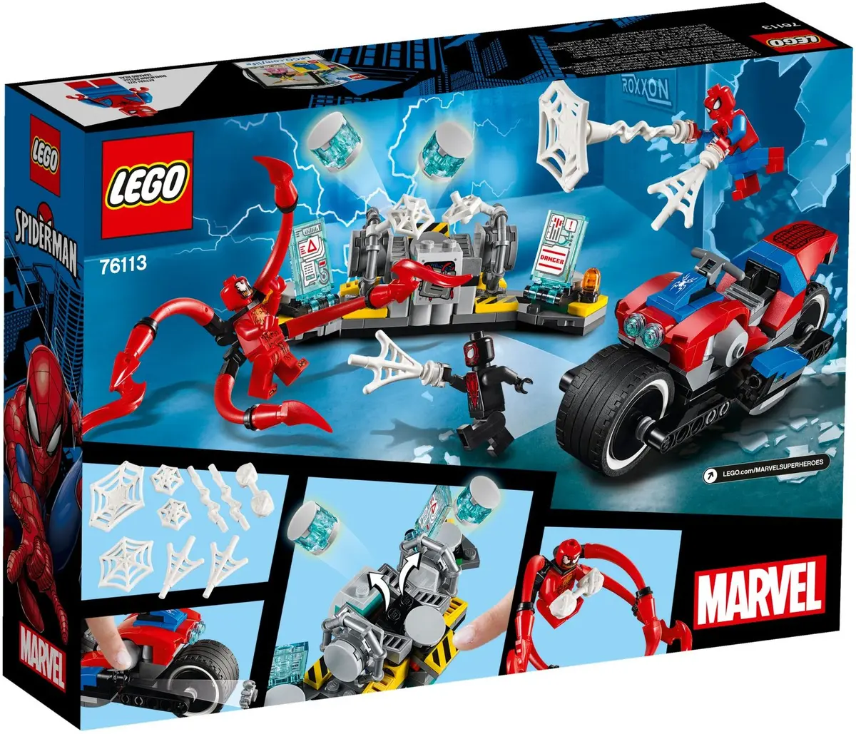 LEGO Marvel Super Heroes 76113 Spider-Man Bike Rescue set, image 5