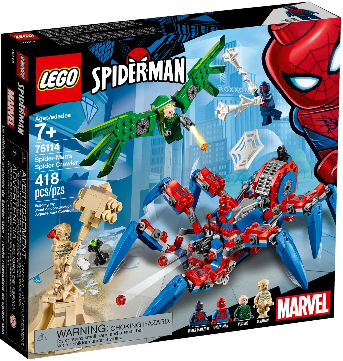 LEGO Marvel Super Heroes 76114 Spider-Man's Spider Crawler set, image 2