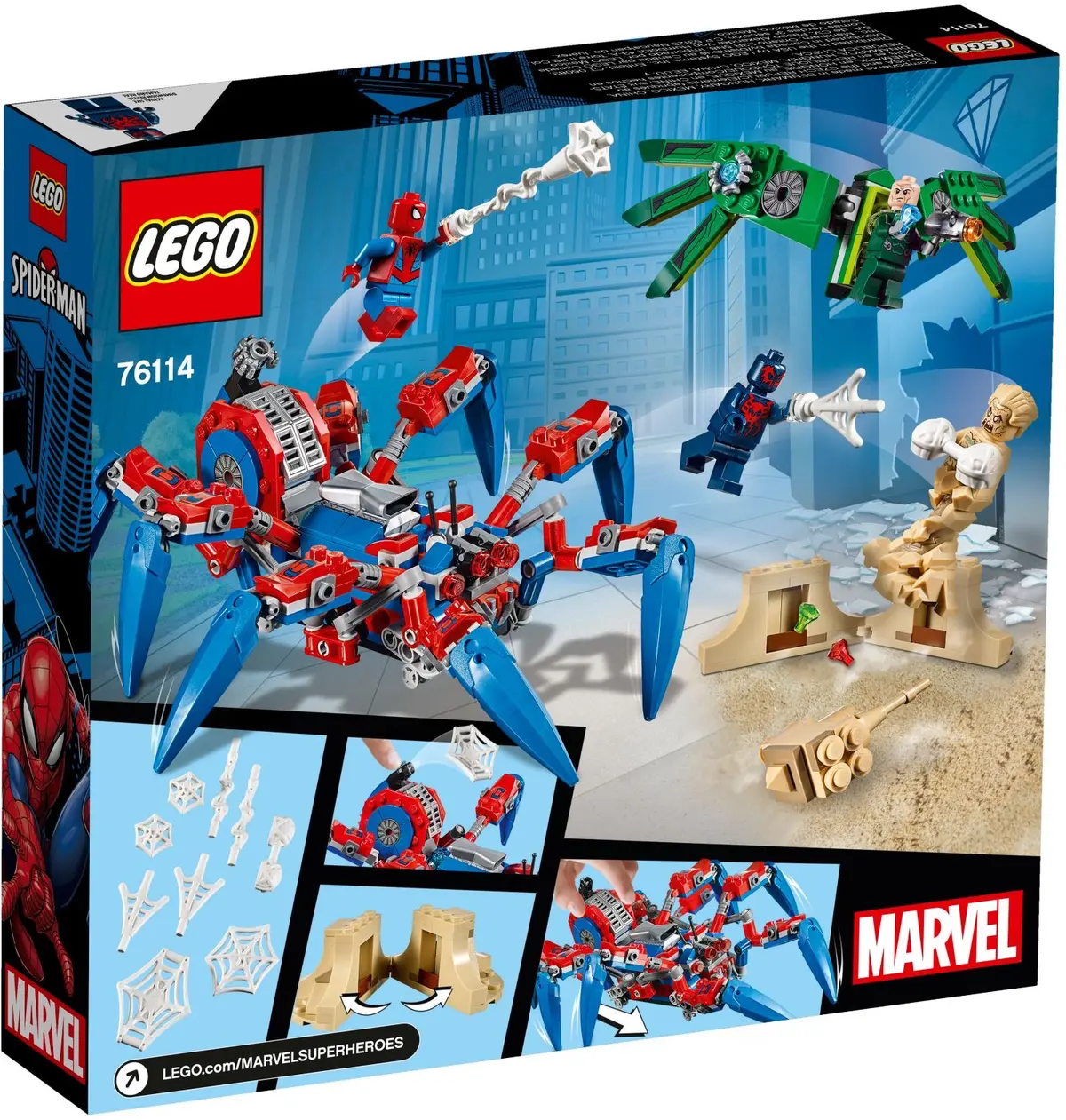 LEGO Marvel Super Heroes 76114 Spider-Man's Spider Crawler set, image 5