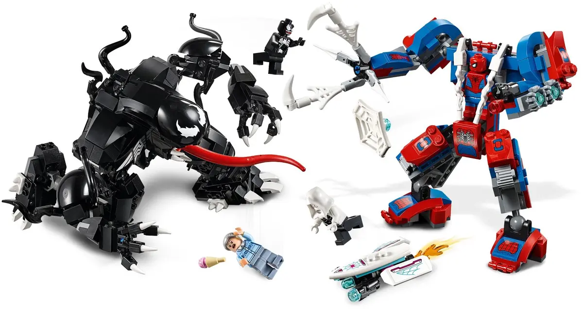 LEGO Marvel Super Heroes 76115 Spider Mech vs. Venom set, image 4