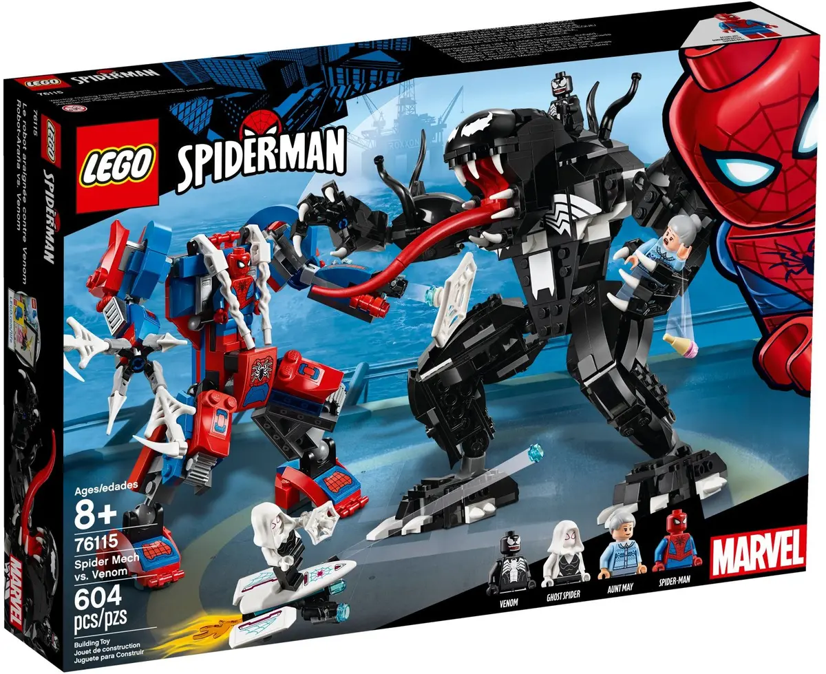 LEGO Marvel Super Heroes 76115 Spider Mech vs. Venom set, image 2