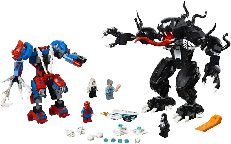 LEGO Marvel Super Heroes 76115 Spider Mech vs. Venom set