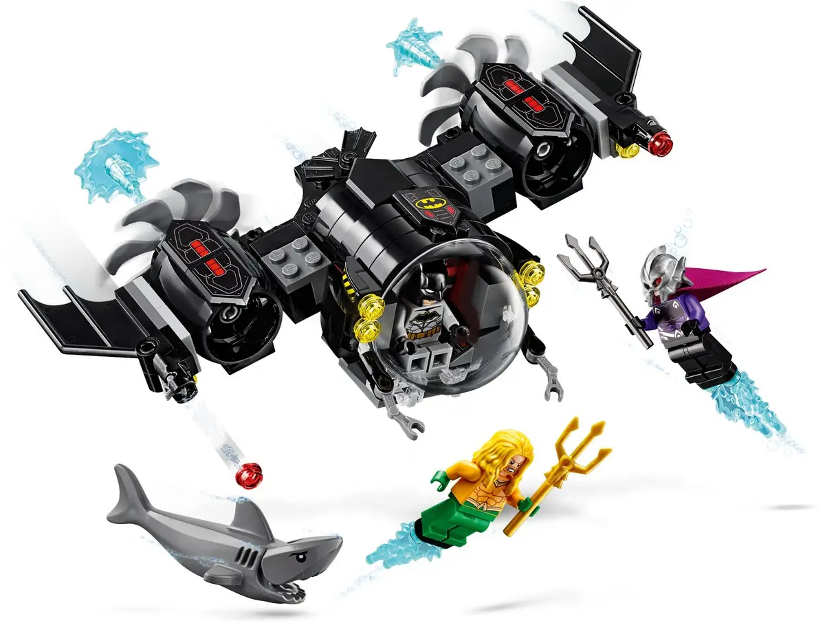 LEGO DC Comics Super Heroes 76116 Batman Batsub and the Underwater Clash set, image 3