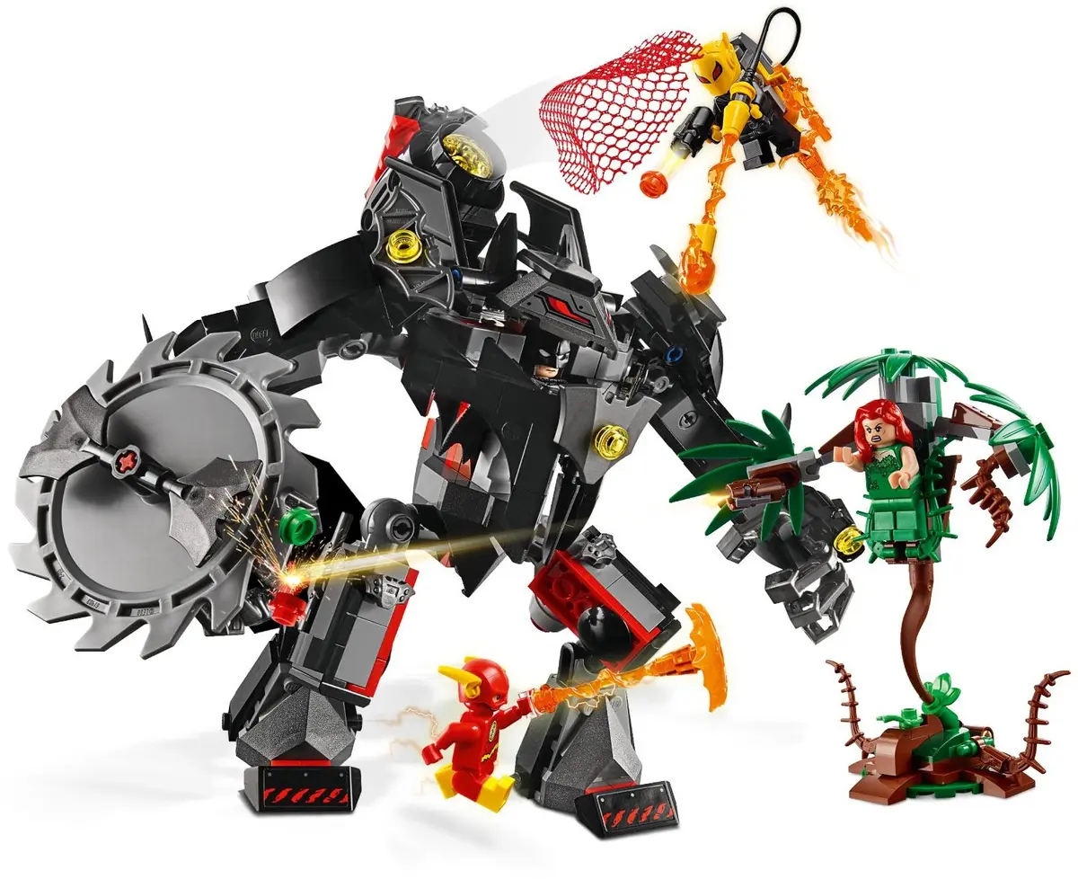 LEGO DC Comics Super Heroes 76117 Batman Mech vs. Poison Ivy Mech set, image 3