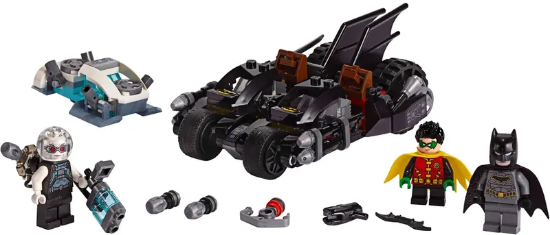 LEGO DC Comics Super Heroes 76118 Mr. Freeze Batcycle Battle set